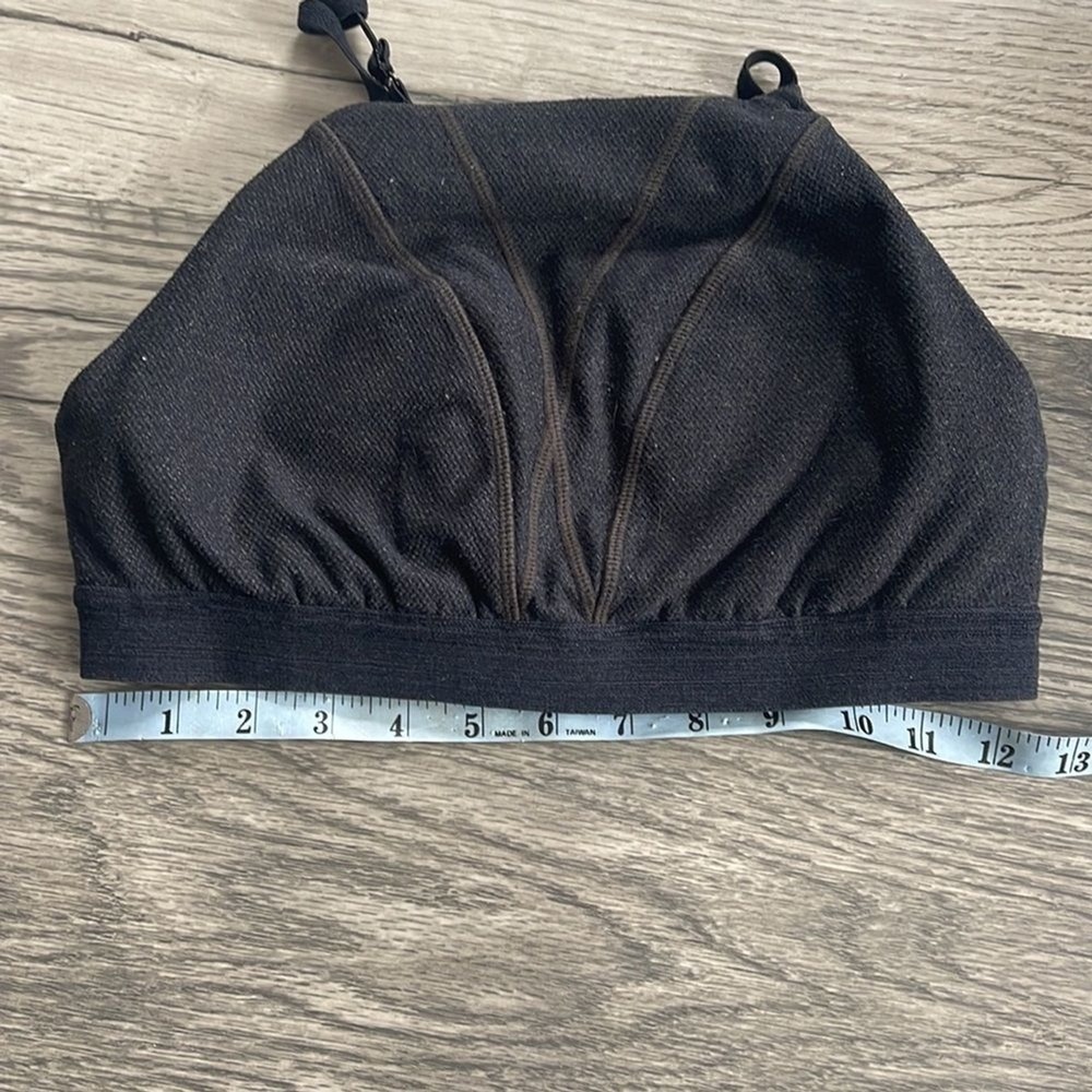 Prana sports bra gray adjustable straps size medium - Picture 8 of 9